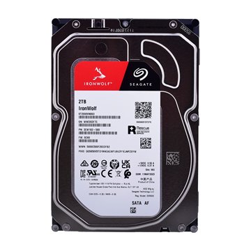 Seagate IronWolf internal hard drive 2 TB 256 MB 3.5  Serial ATA III (ST2000VN003)
