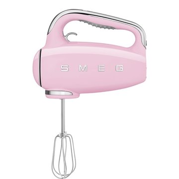 Smeg HMF01PKEU Hand Mixer in 50s Retro Design Pink