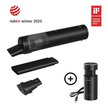 Starter Set: Cordless Vacuum + Battery Black