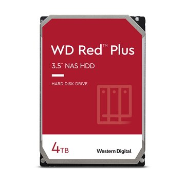 Western Digital Red Plus WD40EFPX internal hard drive 3.5  4000 GB Serial ATA III