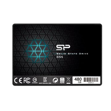 Silicon Power Slim S55 2.5  480 GB Serial ATA III TLC