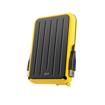 Silicon Power A66 external hard drive 2000 GB Black  Yellow
