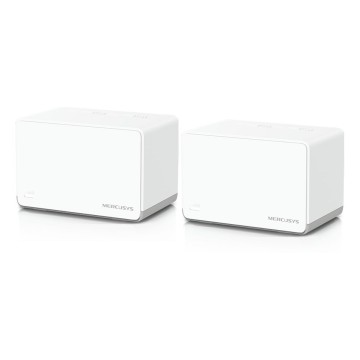 Mercusys HALO H70X (2-PACK) Dual-band (2.4 GHz / 5 GHz) Wi-Fi 6 (802.11ax) White 3 Internal
