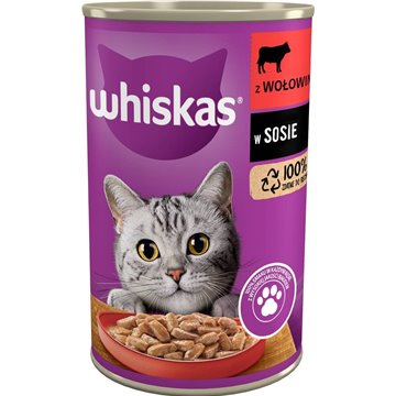 Whiskas Beef in Sauce 400 g