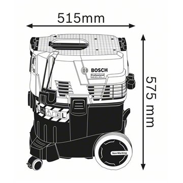 Bosch GAS 35 L AFC Professional Black  Blue 1200 W