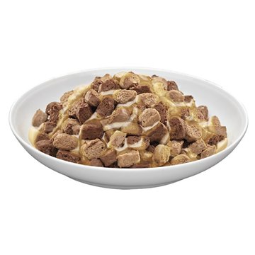 PREVITAL Cat Food Junior Mix Flavors with Lamb  Turkey  Salmon  Trout in Gravy – wet cat food – 4 x 100 g