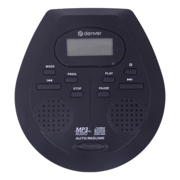 Discman with auto resume and anti-shock DMP-395B black