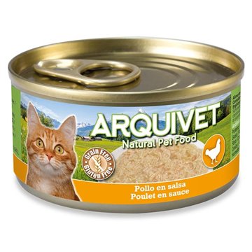 ARQUIVET Chicken in sauce - wet cat food - 80g