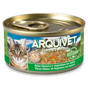 ARQUIVET White tuna with vegetables - wet cat food - 80g