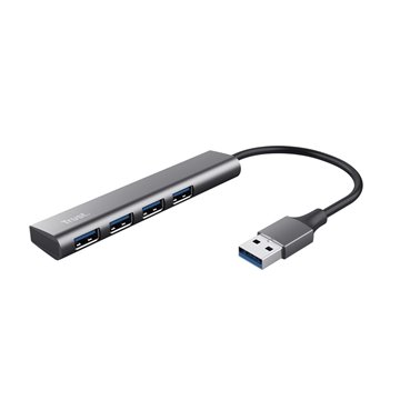 Trust Halyx USB 3.2 Gen 1 (3.1 Gen 1) Type-A 5 Mbit/s Black  Grey