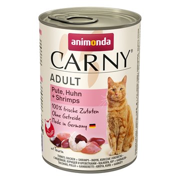 ANIMONDA Carny Adult Turkey  chicken and shrimp - wet cat food - 400g