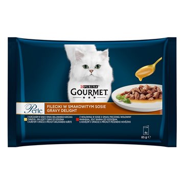 Gourmet Perle mini filets in sauce 4x85g