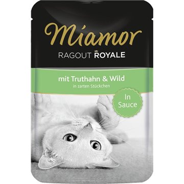 Miamor Royal ragout in sauce Turkey and venison