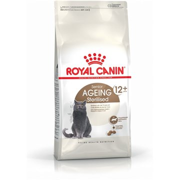 Royal Canin Senior Ageing Sterilised 12+ dry cat food Corn Poultry Vegetable 2 kg
