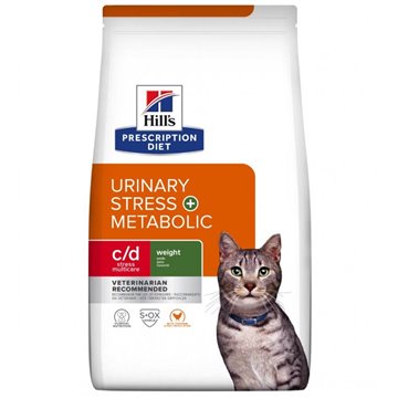 HILL'S PD Feline Urinary Stress + Metabolic c/d - Dry cat food - 1 5 kg