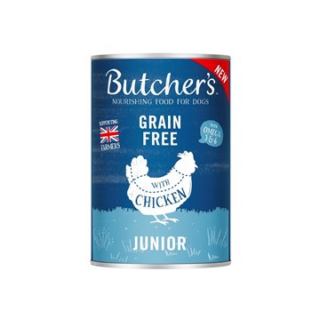 BUTCHER'S Original Junior Chicken Jelly - wet dog food - 400g