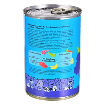 DOLINA NOTECI Superfood Veal with lamb - Wet dog food - 400 g