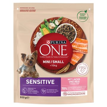 PURINA One Mini/Small Sensitive Salmon  rice - dry dog food - 800 g