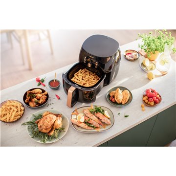 Philips HD9867/90 fryer Single 2200 W Hot air fryer Black  Copper