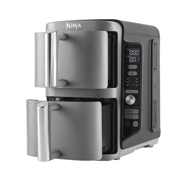 Ninja SL400EU fryer Double 9.5 L 2470 W Hot air fryer Black  Grey
