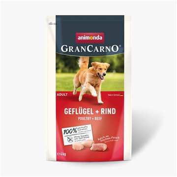 ANIMONDA Gran Carno Senior Poultry with Beef - dry dog ??food - 4 kg