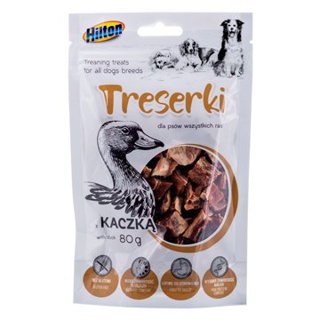 HILTON Treaning treats Duck - Dog treat - 80g
