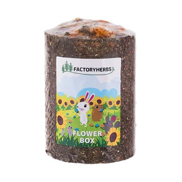 FACTORYHERBS Flower Box - treat for rodents and rabbits - 150g