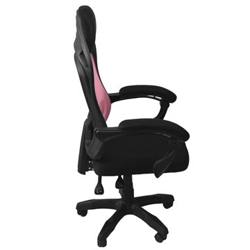 Topeshop FOTEL OSCAR CZ/RÓŻ office/computer chair Padded seat Meshed backrest
