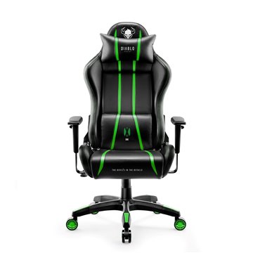 Diablo X-One 2.0 Normal Size Gaming chair Black  Green