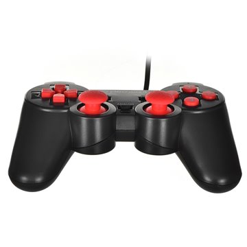 Esperanza EGG102R Gaming Controller Black  Red USB 2.0 Gamepad Analogue / Digital PC