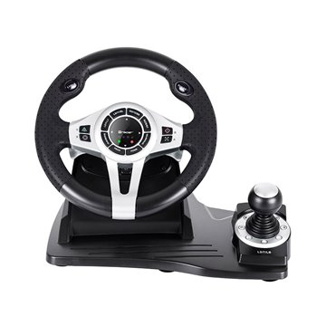 Tracer TRAJOY46524 Gaming Controller Black Steering wheel + Pedals PlayStation 4  Playstation 3