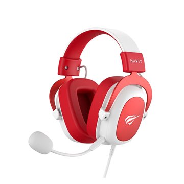 Havit H2002D Gaming headphones White  red