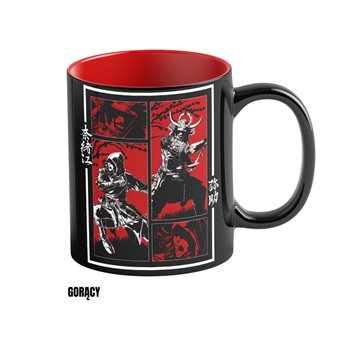 Heat Reveal Mug Good Loot Assassin's Creed: Shadows 450 ml Black  Red