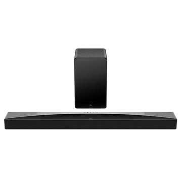 TCL Q Q75H Class 5.1.2 Channel Sound Bar with Dolby Atmos  Ray Danz Technology  and Wireless Subwoofwer