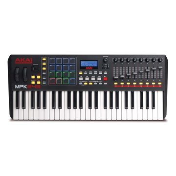 AKAI MPK 249 Control keyboard Pad controller MIDI USB RGB Black