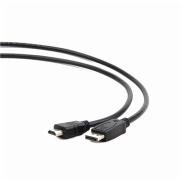 Gembird CC-DP-HDMI-5M DisplayPort to HDMI cable  5m  black