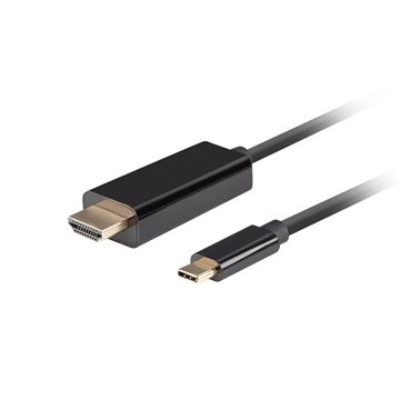 LANBERG CABLE USB-C(M)-HDMI(M) 1M 4K 60HZ BLACK