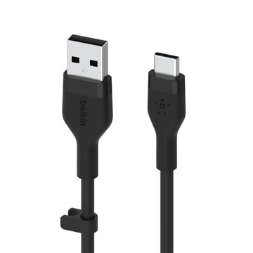 Belkin BOOST^CHARGE Flex USB cable 3 m USB 2.0 USB A USB C Black