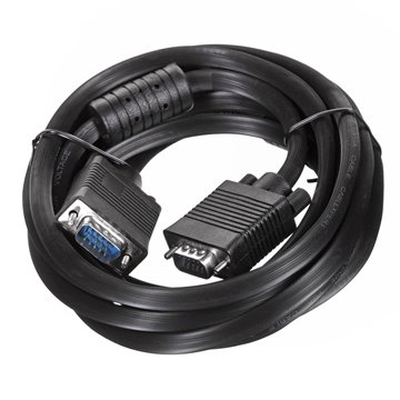 Gembird CC-PPVGA-10-B VGA cable 3 m VGA (D-Sub) Black