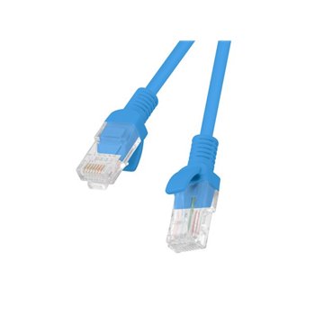 PATCHCORD KAT.6 UTP 3M NIEBIESKI FLUKE PASSED LANBERG 10-PACK