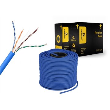 Gembird UPC-5004E-SOL-B CAT5e UTP LAN cable (CCA)  solid  305m  blue