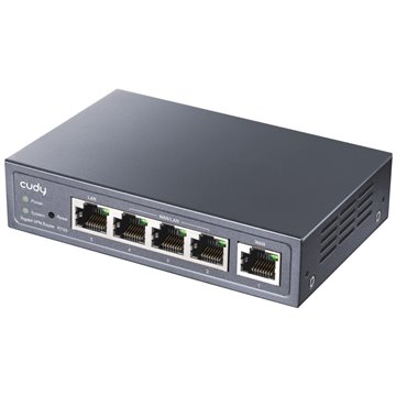 Cudy Gigabit Multi-WAN VPN Router wired router Fast Ethernet  Gigabit Ethernet Grey