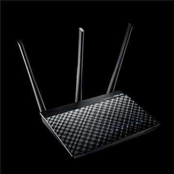ASUS DSL-AC51 wireless router Gigabit Ethernet Dual-band (2.4 GHz / 5 GHz) Black