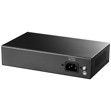 Cudy FS1006P network switch Fast Ethernet (10/100) Power over Ethernet (PoE) Black