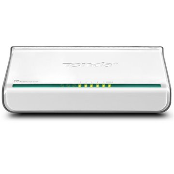 Tenda 5-Port Fast Ethernet Switch Unmanaged White