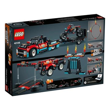 LEGO TECHNIC 42106 Stunt Show Truck and Bike
