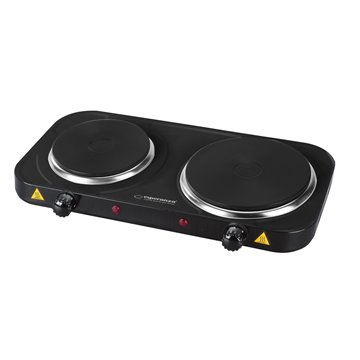 Esperanza EKH014K Electric Stove 2 zone (s)  Black