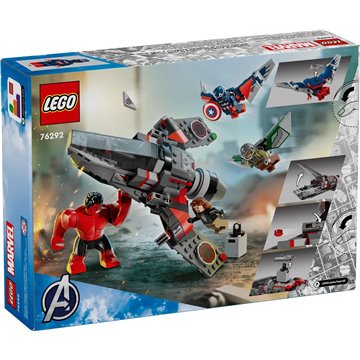 LEGO MARVEL 76292 Captain America VS Red Hulk Duel