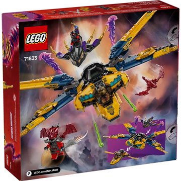 LEGO NINJAGO 71833 Ras and Arin's Super Storm Jet