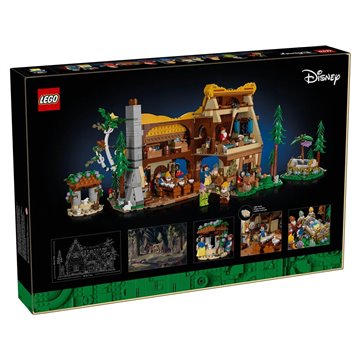 LEGO DISNEY 43242 Snow White and the Seven Dwarfs' Cottage